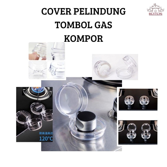 PKK8 - Cover Tutup Knob Kompor Gas Alat Pelindung Kompor Gas