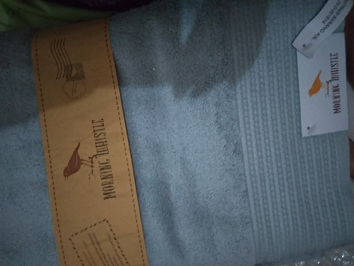 Rc Handuk Mandi Terry Palmer Morning Whistle  Serat Bamboo Jumbo Ukuran 70x140cm