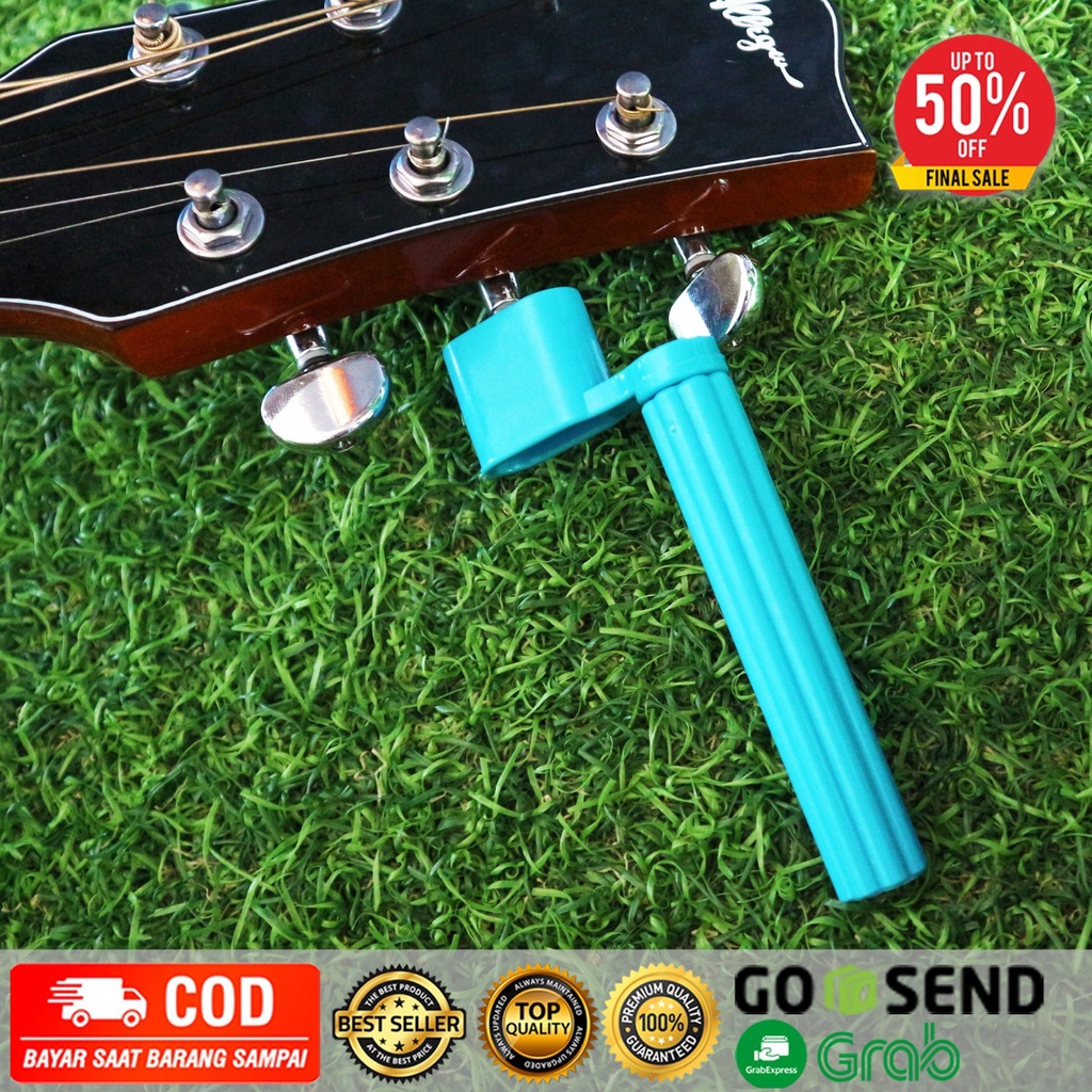 String Winder Gitar Alat Pemutar Gitar Peg Winder Gitar 2 in 1