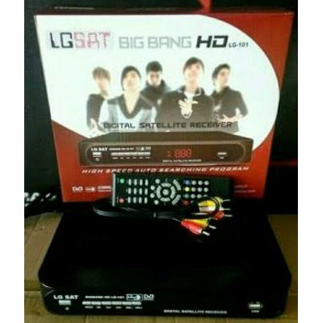 Receiver LGSAT BigBang HD LG-101 Sudah Upgrade SW Harga Murah