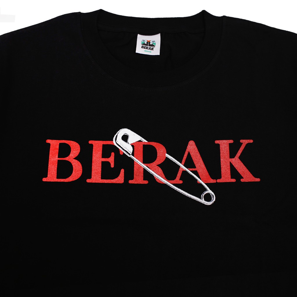 Tshirt Baju Kaos Distro BERAK BROOCH / Kaos Distro Pria Wanita