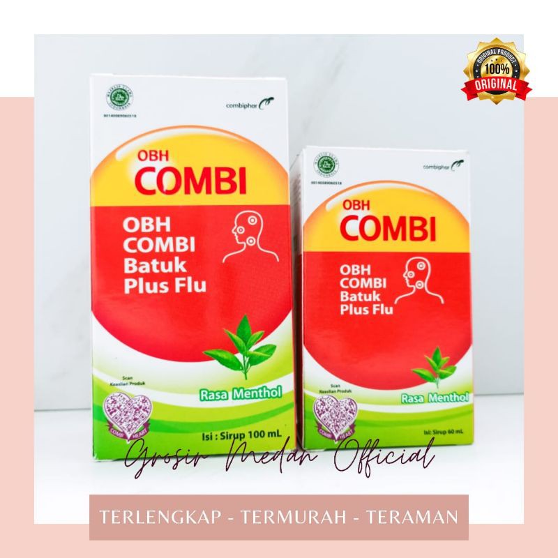 OBAT BATUK PILEK DEMAM OBH COMBI BATUK PLUS FLU ORI