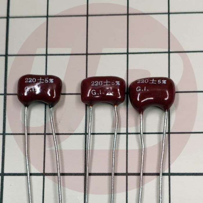 1pc 220pf 0.22nf 500V 5% Silver Mica Capacitor