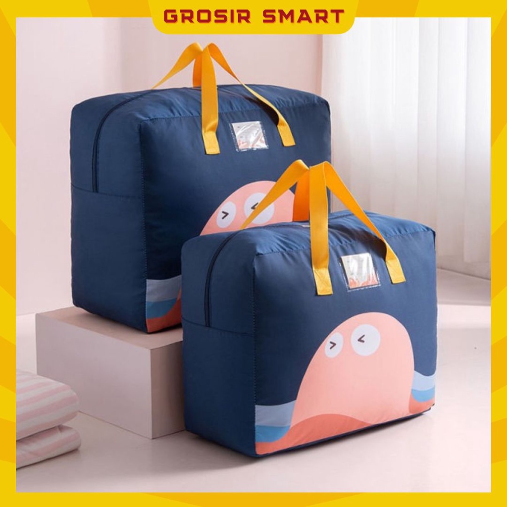 Grosir Smart - Tas Traveling Jinjing Jumbo Tas Perlengkapan Bayi / Anak Tas Penyimpanan Pakaian Seli