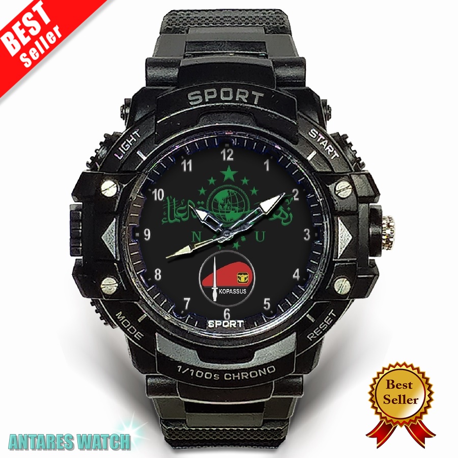 (Exclusive) Jam Tangan NU - KOPASSUS (Mantul)