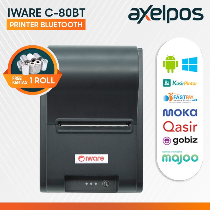 PRINTER BLUETOOTH KASIR THERMAL 80MM IWARE C80BT