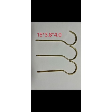 Isi 6 pcs hanger kayu kawat panjang