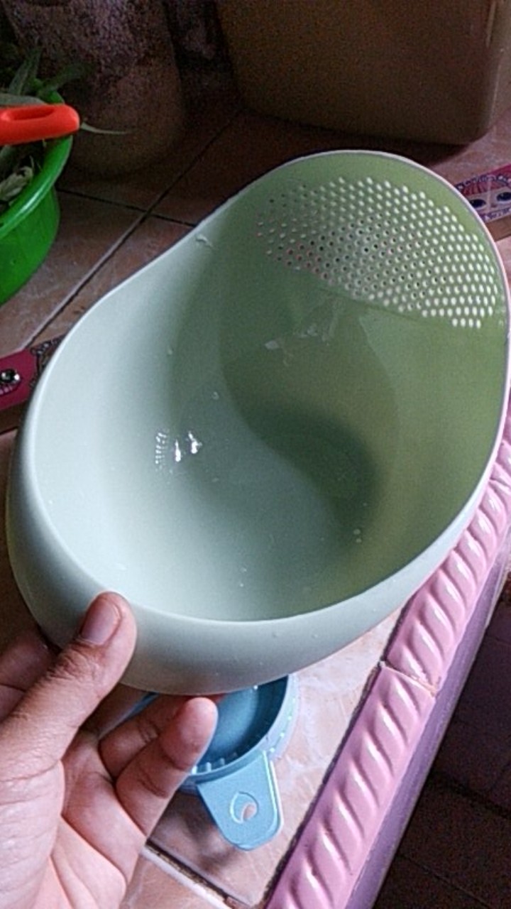 [import] - Wadah Cuci Beras Sayur Serbaguna Termurah Bahan Plastk Abs