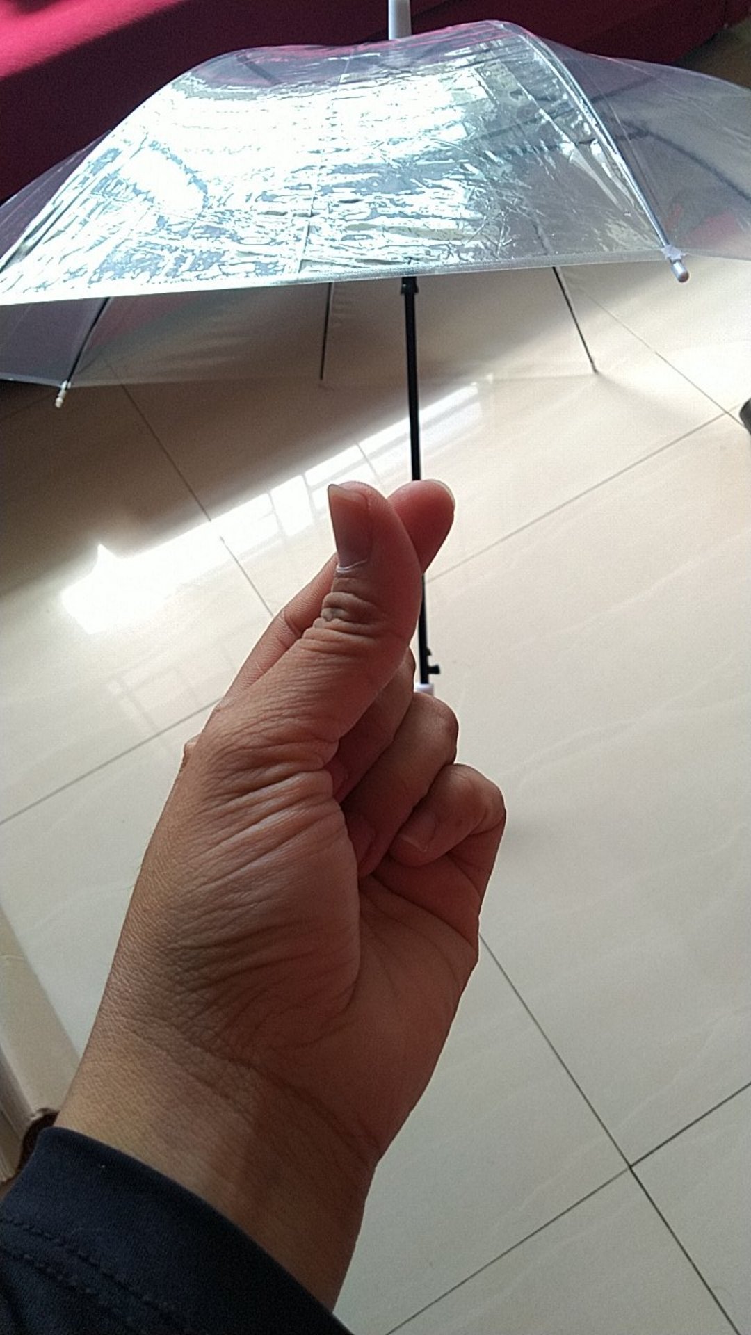 Tabasa Payung Transparan Korea Prewedding Jepang Bening