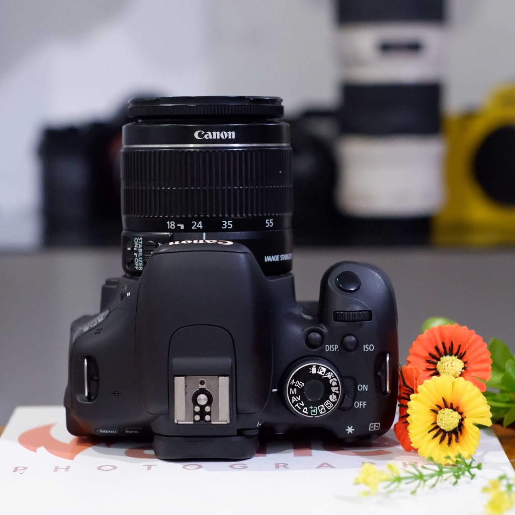 CANON Eos 600d dan lensa kit siap pakai mulus terawat -masih doff-5