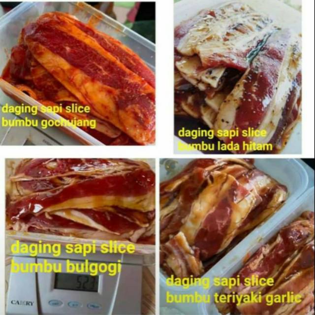 

DAGING SAPI SLICE BBQ 500GRAM