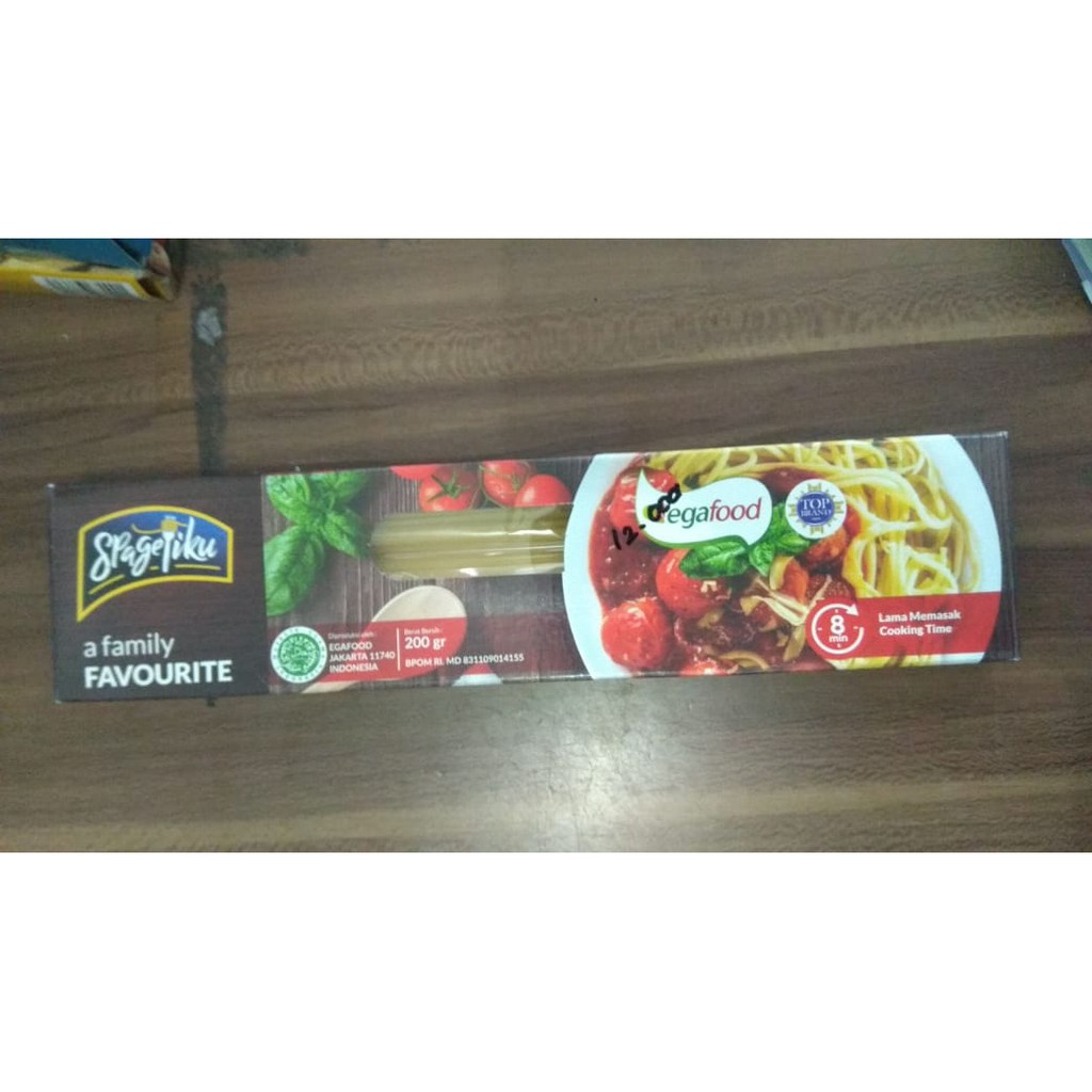 

Egafood Spaghetti 200gram