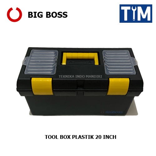 BIG BOSS Tool Box Plastik 20 INCH / Kotak Perkakas / Toolbox 20&quot;