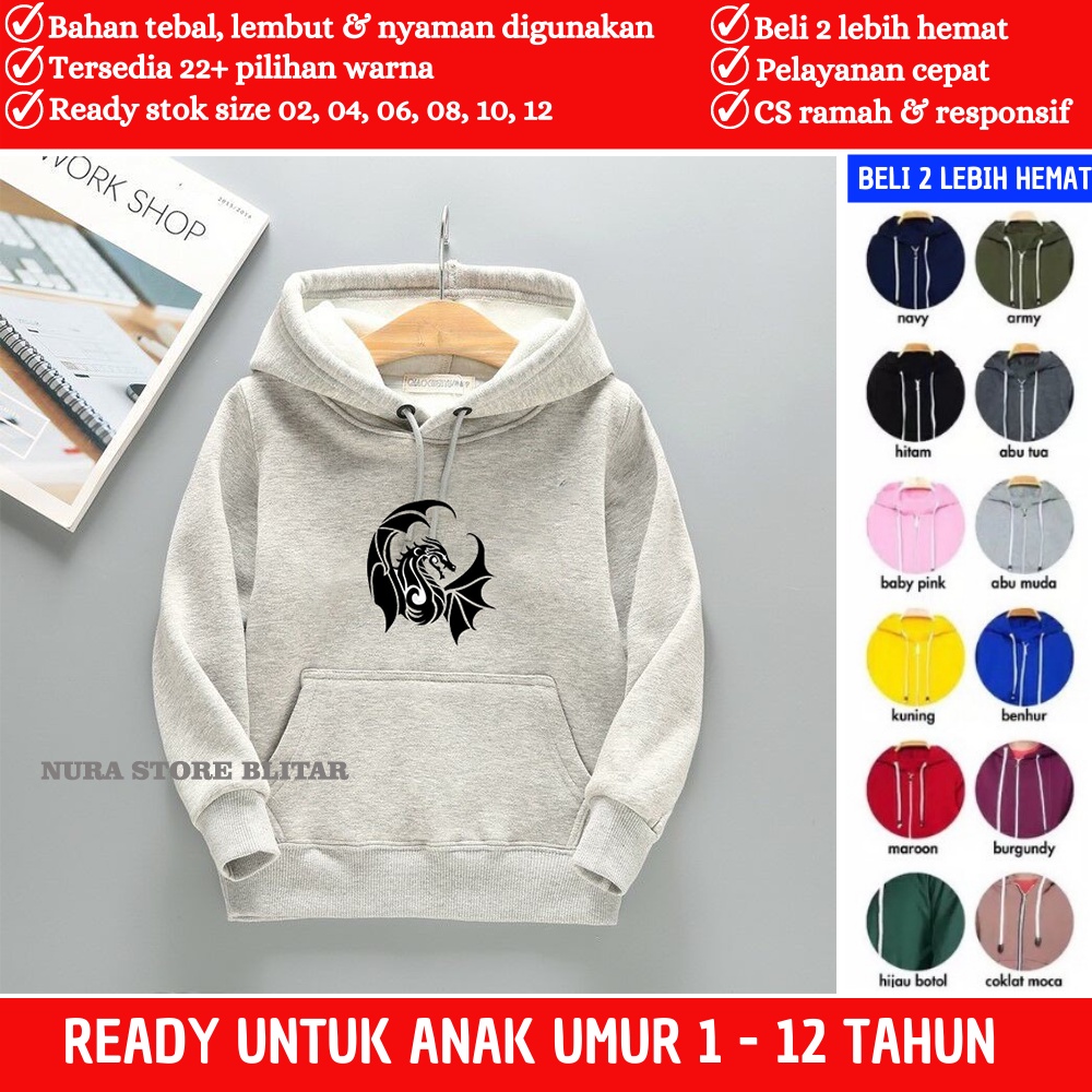 Switer Sweater Sweter Hoodie Hudie Hody Hoddi Anak Laki Laki Perempuan Cowok Cewek Laki Umur 1 2 3 4