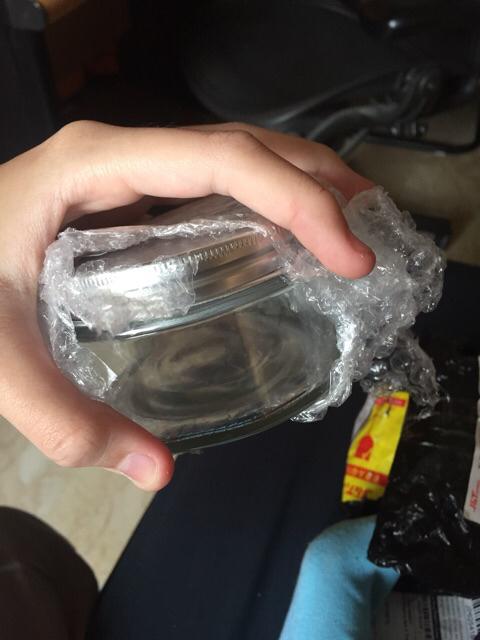 Toples Jar Kaca 250 Ml Tutup Aluminium