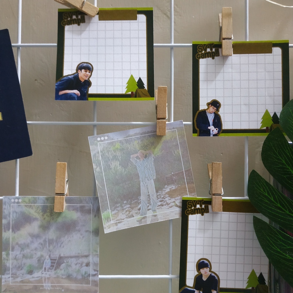 

Memopad SEVENTEEN Kpop aesthetic memo 7x7cm 100gsm | in the soop unofficial murah