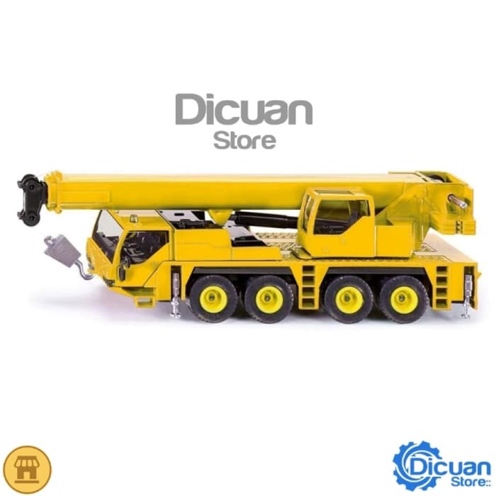 Siku Fire Engine Mobile Crane Diecast / Miniatur Alat Berat