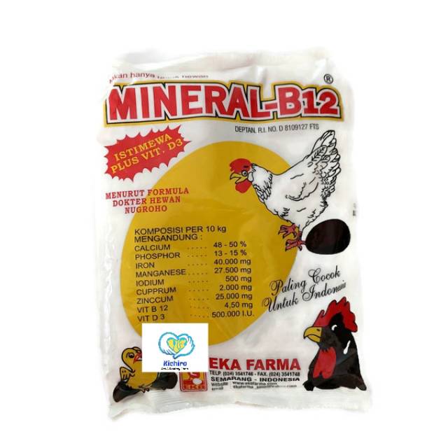 

Mineral B12 berat 1 kg Ayam Eka Farma