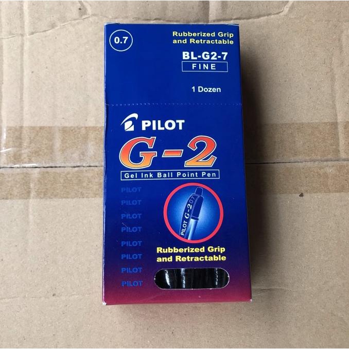 

Pulpen Pilot G2 / BL- G2 0.7 Original Japan LUSINAN ---Terbaru---