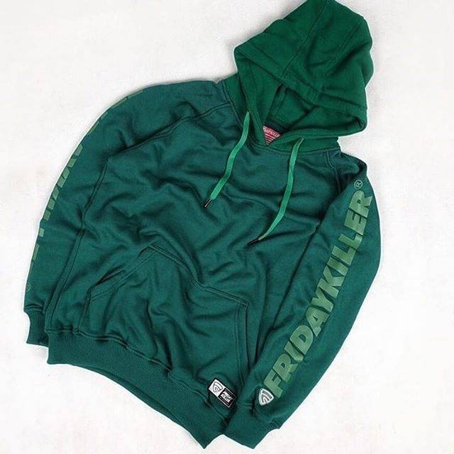 Hoodie '19 Blank Green' - FRIDAY KILLER - Original