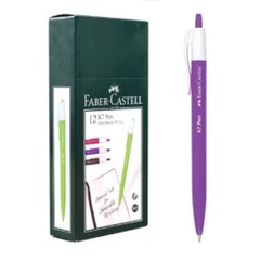 

Faber Castell Ballpoint K7 Pen 0.7 Ink Black 1 Box isi 12