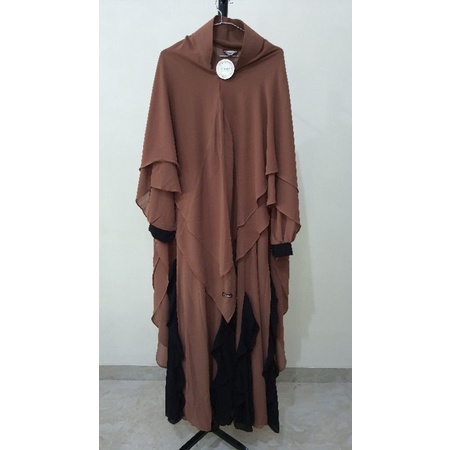 Gamis set syari by Unaisah