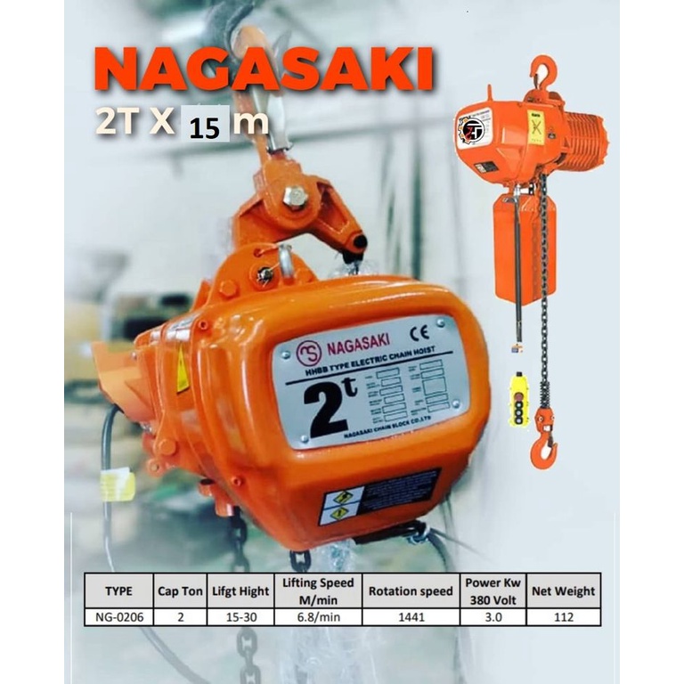 Chain Hoist Nagasaki 2 ton