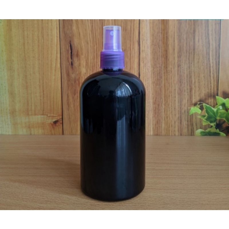 Botol Spray 500ml Hitam Botol Spray 500 ml Botol 500ml Tutup Spray Ungu
