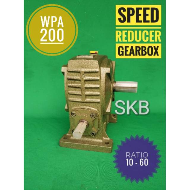 SPEED REDUCER ATAU GEARBOX WPA, WPO, WPS DAN WPX 200