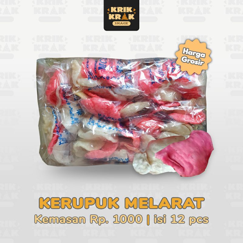 

Kerupuk Melarat Kemasan 1000 isi 12 pcs | Snack & Cemilan Murah | KKS