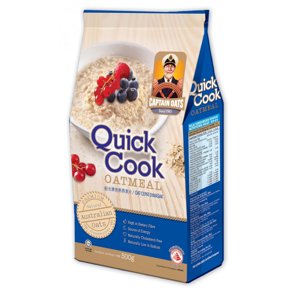

CAPTAIN OATS QUICK COOKING 500GR