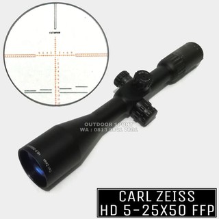 Telescope Teleskop Carl ZEISS HD 5 25x50 FFP Air Rifle 