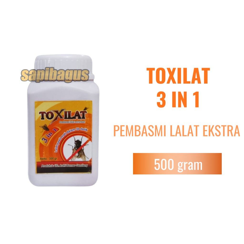 Toxilat  500 gr- Pembasmi Lalat Ekstra  - Sapibagus