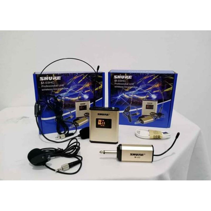 mic jepit shure werles