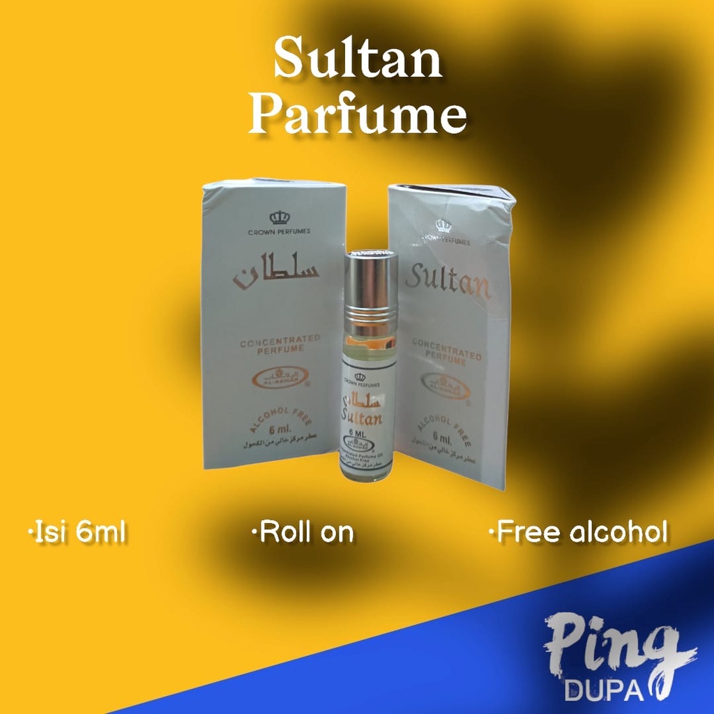 Parfum Arab Sultan e Al-rehab kemasan 6ml