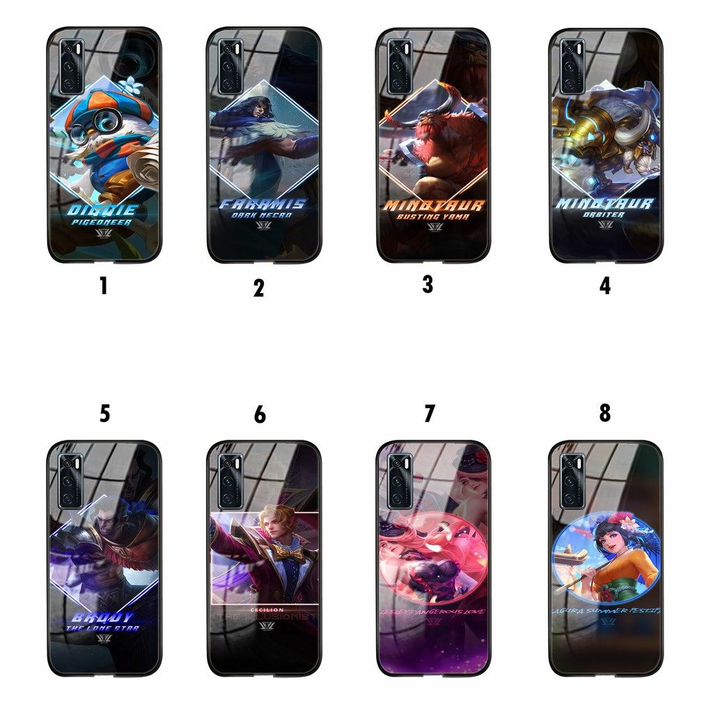 Softcase Glass VIVO V20 SE - [SC192] - Case VIVO V20 SE - Softcase VIVO V20 SE  - Kesing VIVO V20 SE