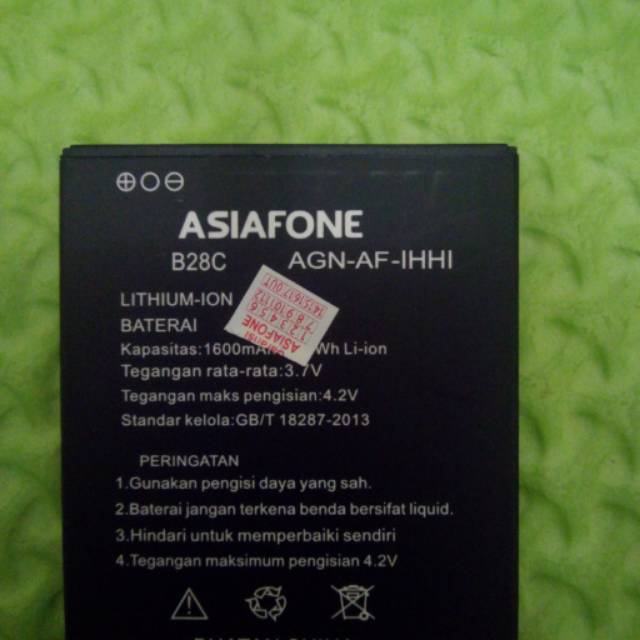 BATERAI ASIAFONE AF9889 KODE : B28C