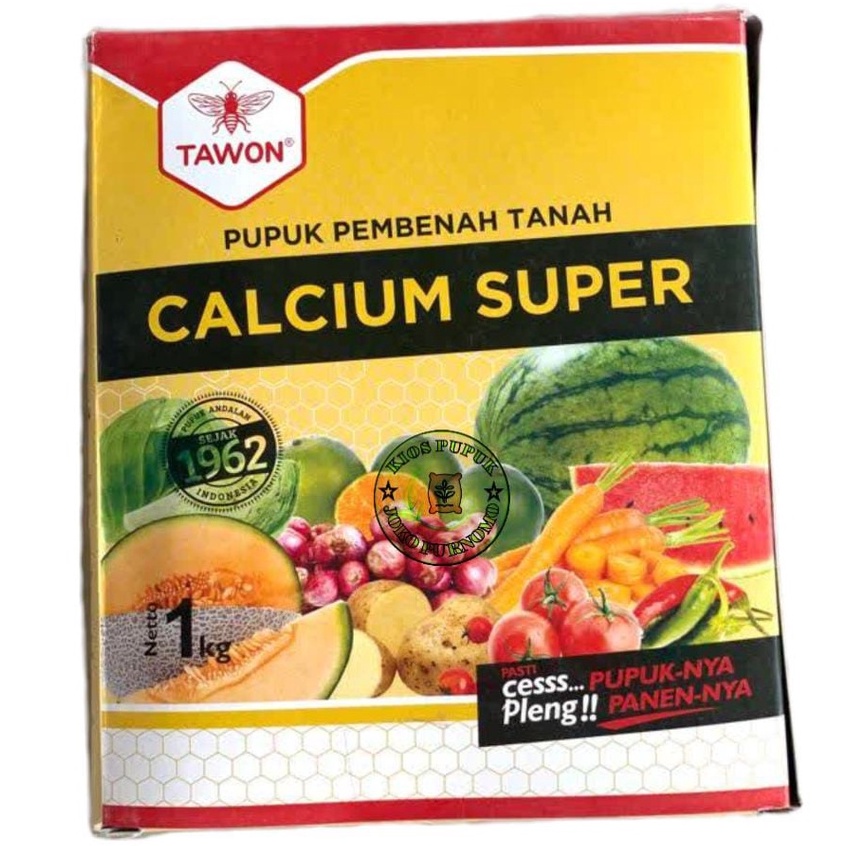 Cap Tawon - CALSIUM SUPER Pupuk Kalsium (Ca) - 1 kilogram