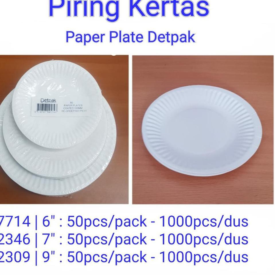 Jual Hitz Piring Kertas Paper Plate Detpak Isi Pcs Shopee Indonesia