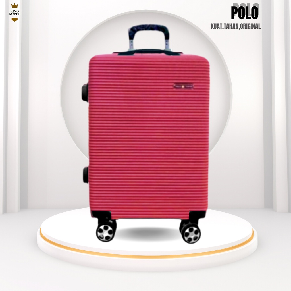 Koper Polo 23 inch - ukuran bagasi - koper fiber - koper roda 4-koper murah