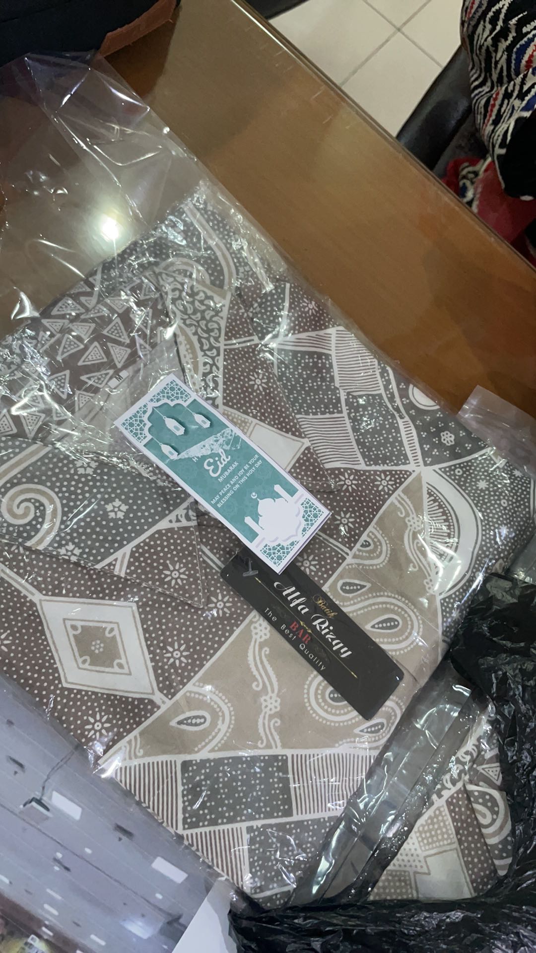 022 Zahira Batik Hrb026 Kenongo Hem Kemeja Batik Pria Lengan Pendek  Katun Primis Halus M L Xl