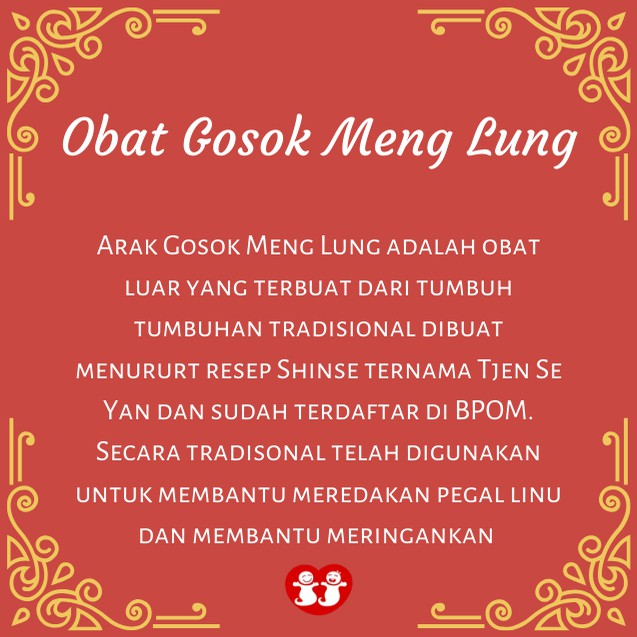 Arak Gosok Meng Lung 300ml
