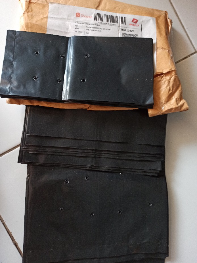 Plastik Polybag Polyback Polibag Polibeg Polibek Tanaman 40 Cm X 40 Cm Toko Bians