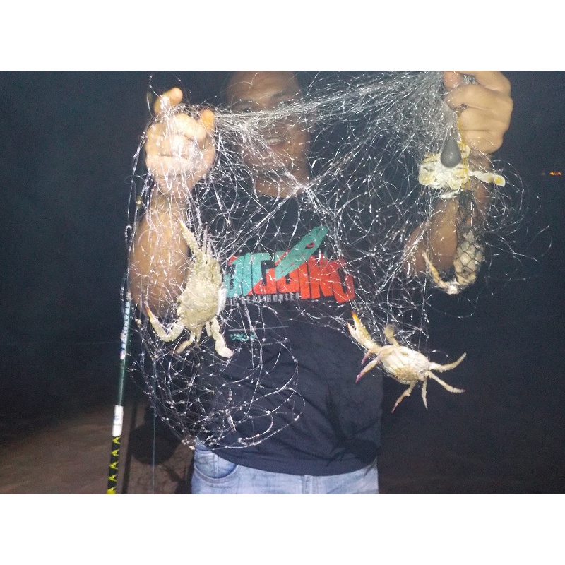 Pancing Jaring Net Bom Ukuran 3&quot; - Net Jaring Ikan Bom Ukuran 3&quot; Kail Umpan Mancing