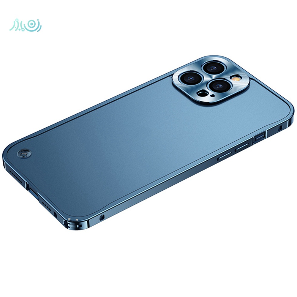 Case Pelindung Lensa Bahan Metal Aluminum Matte Translucent Untuk iPhone 12 13 Pro Max Mini 11 Pro Max