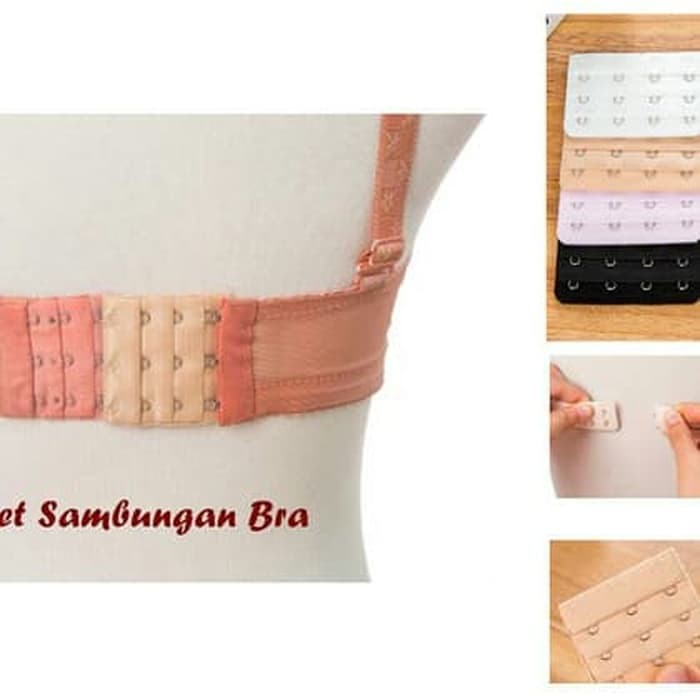 Bra Extension 3 Kait Import - Penyambung BH untuk semua type BH pengait 3