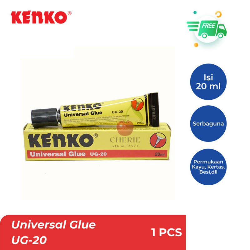 

Lem serbaguna Kenko Universal Glue 20ML - UG20 1pcs