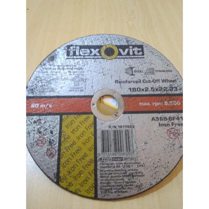 

CUTTING 7" FLEXOVIT