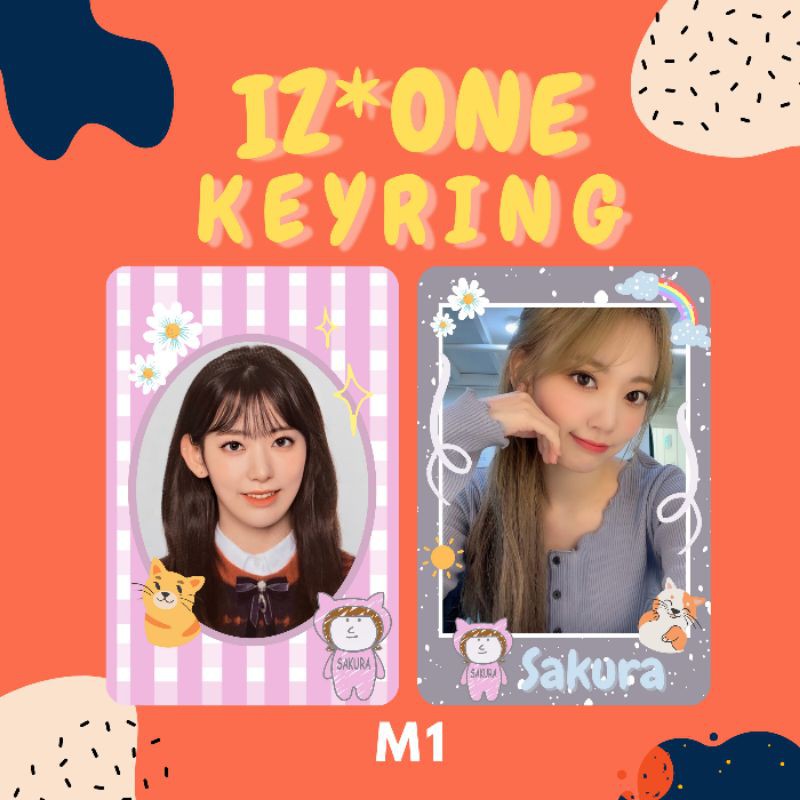 Izone keyring/keychain (baca diskripsi)