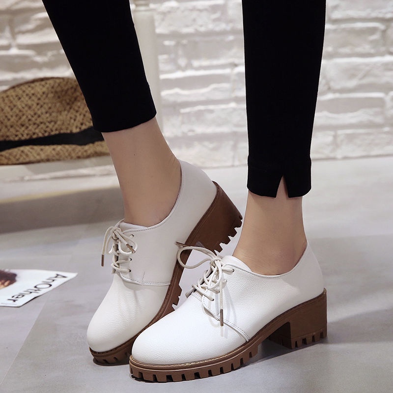 [ Import Design ] Sepatu Wanita Docmart Hitam Sepatu Oxford Wanita Import Premium Quality ID163